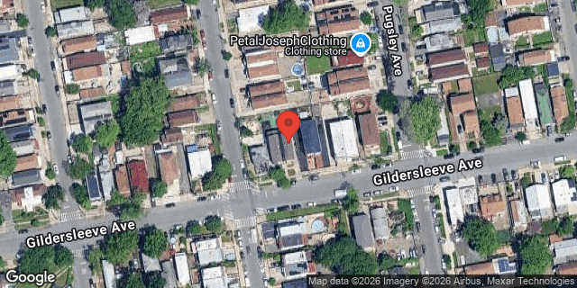 Aerial map of 1965 GILDERSLEEVE AVENUE, Bronx