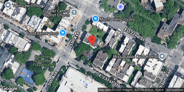 Aerial map of 2151 5 AVENUE, Manhattan