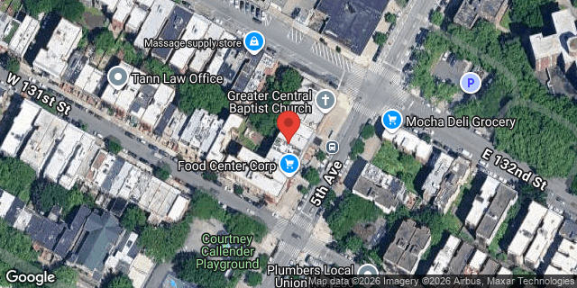 Aerial map of 2148 5 AVENUE, Manhattan