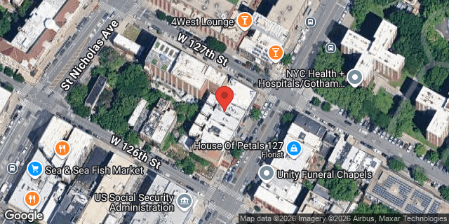 Aerial map of 2361 FREDRICK DOUGLASS BL, Manhattan