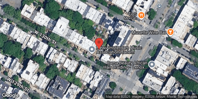 Aerial map of 105 WEST 130 STREET, Manhattan