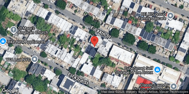 Aerial map of 450 EAST 144 STREET, Bronx
