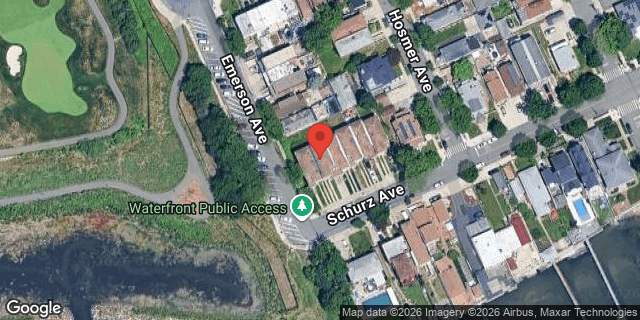 Aerial map of 2579 SCHURZ AVENUE, Bronx