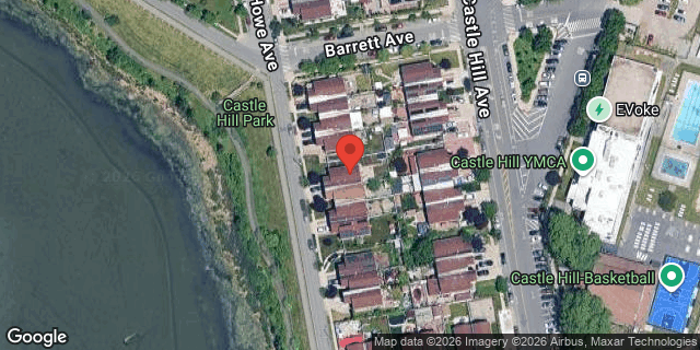 Aerial map of 218 HOWE AVENUE, Bronx