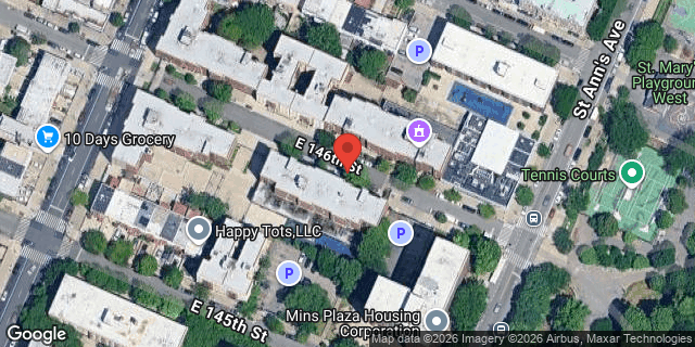 Aerial map of 530 EAST 146 STREET, Bronx