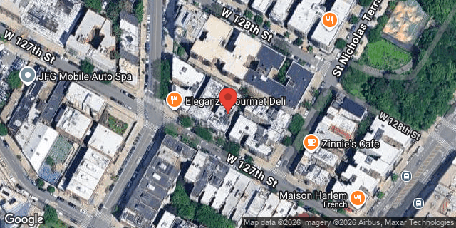 Aerial map of 375 WEST 127 STREET, Manhattan