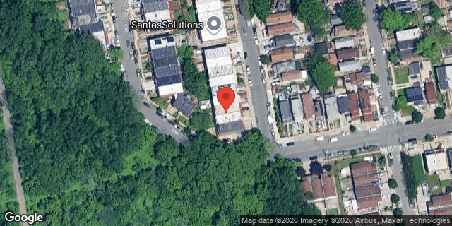 Aerial map of 405 ST LAWRENCE AVENUE, Bronx