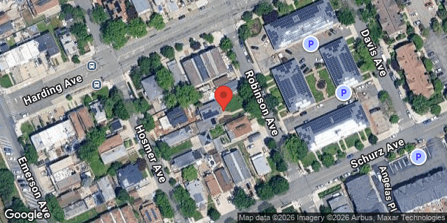 Aerial map of 205 ROBINSON AVENUE, Bronx