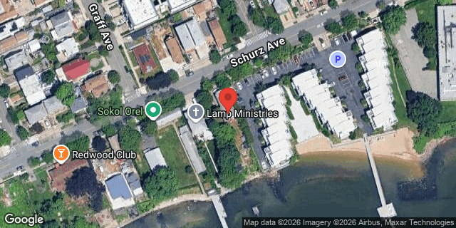 Aerial map of 2708 SCHURZ AVENUE, Bronx