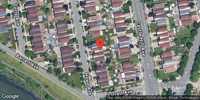 Aerial map of 312 HOWE AVENUE, Bronx