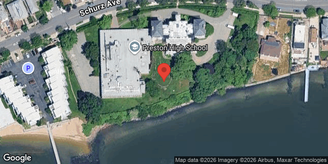 Aerial map of 2780 SCHURZ AVENUE, Bronx