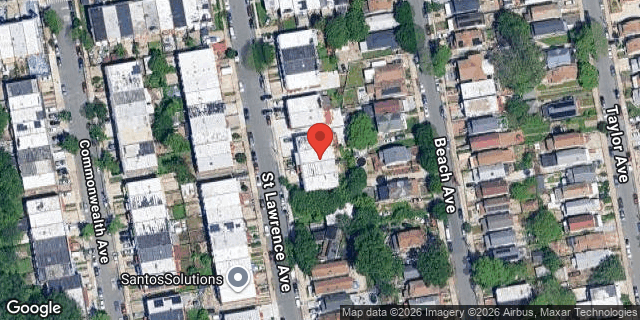Aerial map of 434 ST LAWRENCE AVENUE, Bronx