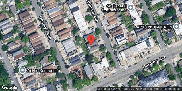 Aerial map of 239 ROBINSON AVENUE, Bronx