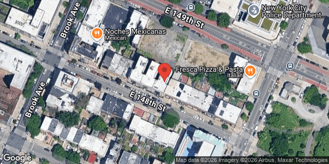 Aerial map of 535 EAST 148 STREET, Bronx