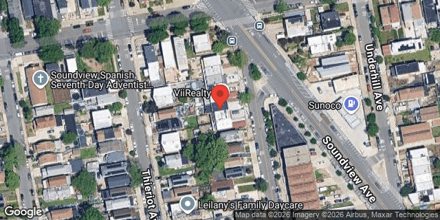 Aerial map of 451 LELAND AVENUE, Bronx