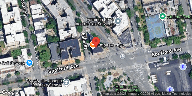 Aerial map of 700 FAILE STREET, Bronx