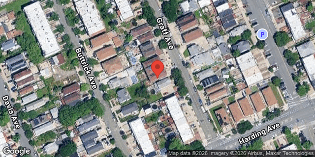 Aerial map of 247 GRAFF AVENUE, Bronx