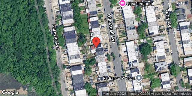 Aerial map of 429 OLMSTEAD AVENUE, Bronx