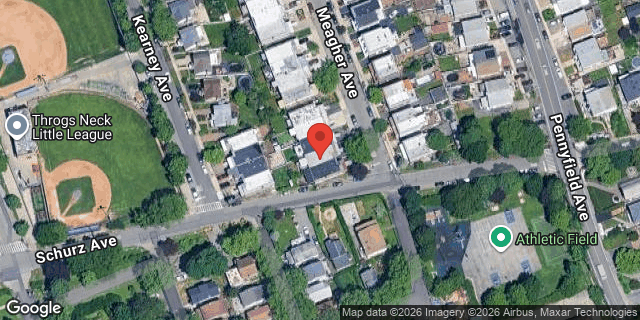 Aerial map of 137 MEAGHER AVENUE, Bronx