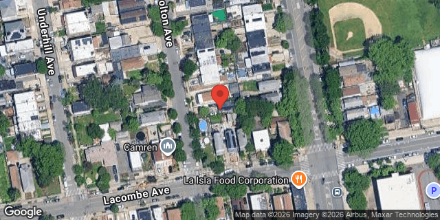 Aerial map of 510 BOLTON AVENUE, Bronx