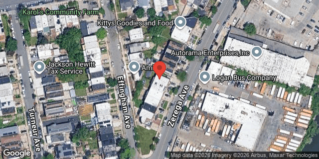 Aerial map of 431 ZEREGA AVENUE, Bronx