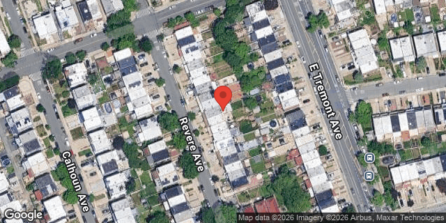 Aerial map of 238 REVERE AVENUE, Bronx
