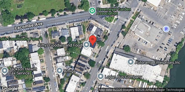 Aerial map of 439 ZEREGA AVENUE, Bronx
