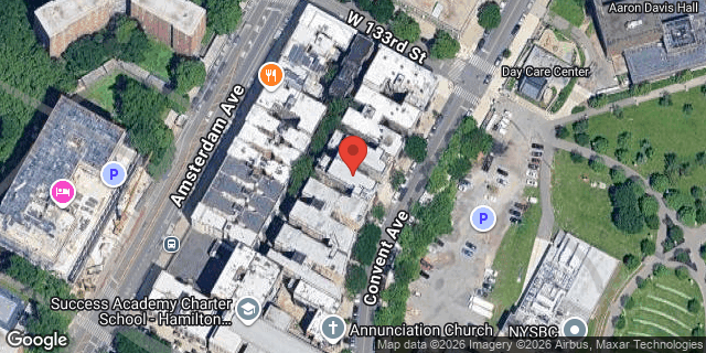 Aerial map of 102 CONVENT AVENUE, Manhattan