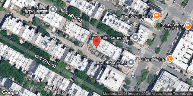 Aerial map of 212 WEST 138 STREET, Manhattan