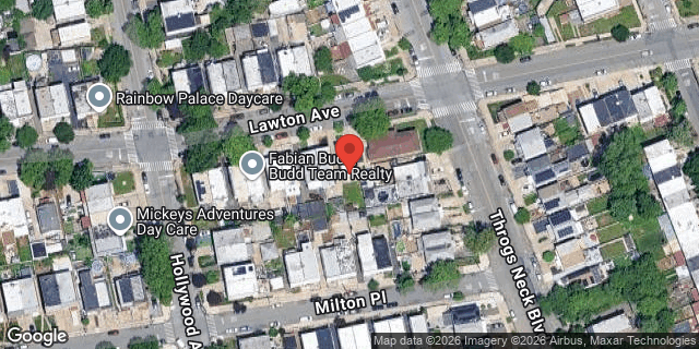 Aerial map of 2990 LAWTON AVENUE, Bronx