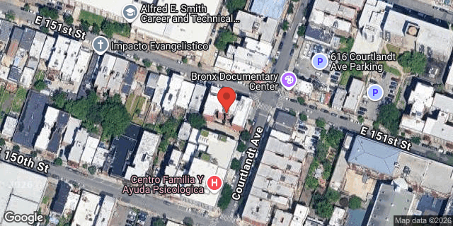 Aerial map of 340 EAST 151 STREET, Bronx