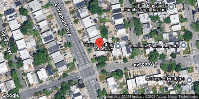 Aerial map of 4189 EAST TREMONT AVENUE, Bronx