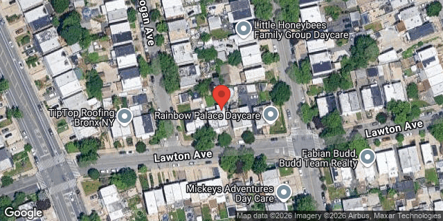 Aerial map of 2959 LAWTON AVENUE, Bronx