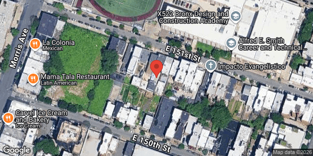 Aerial map of 300 EAST 151 STREET, Bronx
