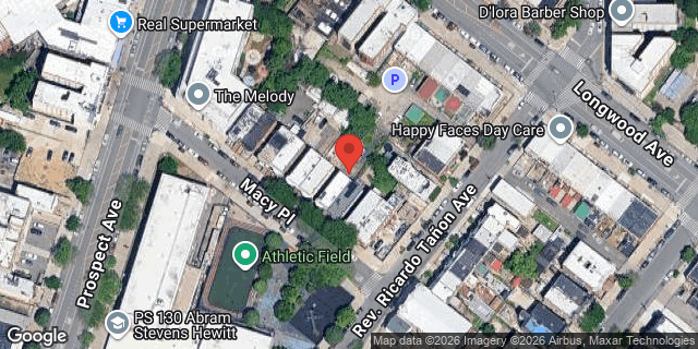 Aerial map of 871 MACY PLACE, Bronx