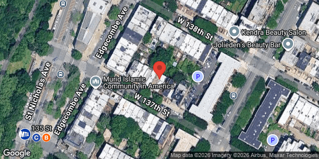 Aerial map of 315 WEST 137 STREET, Manhattan