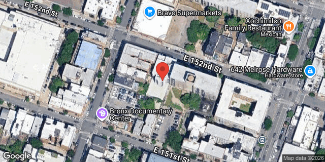 Aerial map of 368 EAST 152 STREET, Bronx