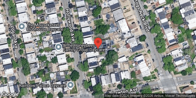 Aerial map of 258 HOLLYWOOD AVENUE, Bronx