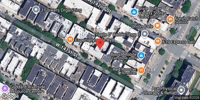 Aerial map of 111 WEST 141 STREET, Manhattan