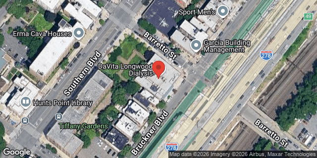Aerial map of 931 BRUCKNER BOULEVARD, Bronx