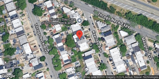 Aerial map of 253 KEARNEY AVENUE, Bronx