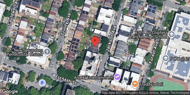 Aerial map of 759 JACKSON AVENUE, Bronx
