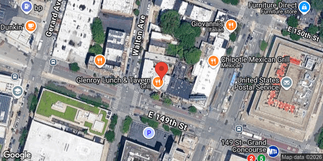 Aerial map of 145 EAST 149 STREET, Bronx