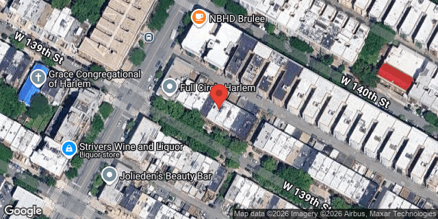 Aerial map of 257 WEST 139 STREET, Manhattan