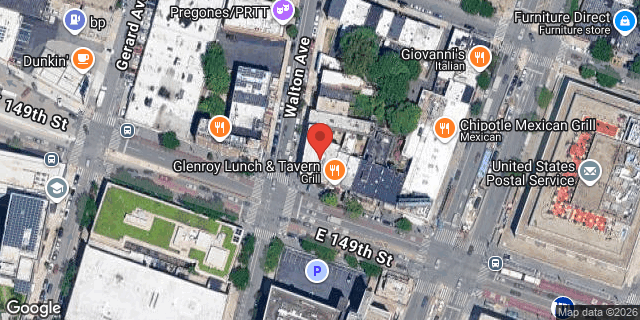 Aerial map of 143 EAST 149 STREET, Bronx