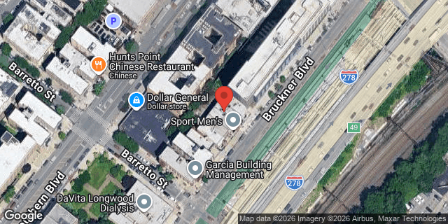 Aerial map of 955 BRUCKNER BOULEVARD, Bronx