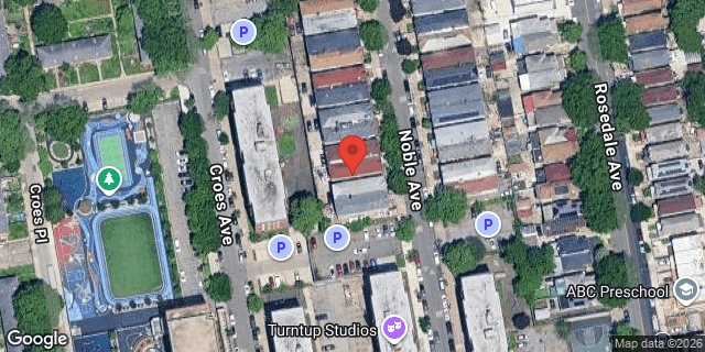 Aerial map of 731 NOBLE AVENUE, Bronx