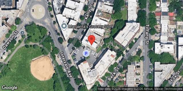 Aerial map of 912 KELLY STREET, Bronx