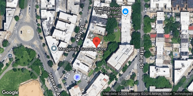 Aerial map of 924 KELLY STREET, Bronx