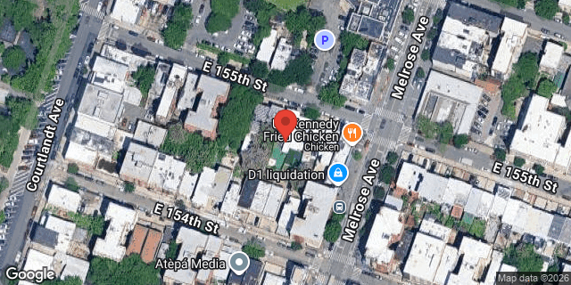 Aerial map of 388 EAST 155 STREET, Bronx